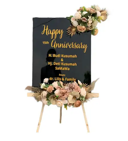 Papan Bunga Akrilik Criwik