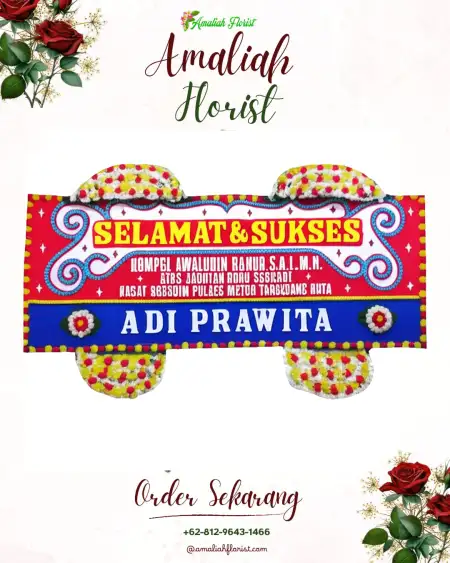 Papan Bunga Ucapan Selamat Criwik